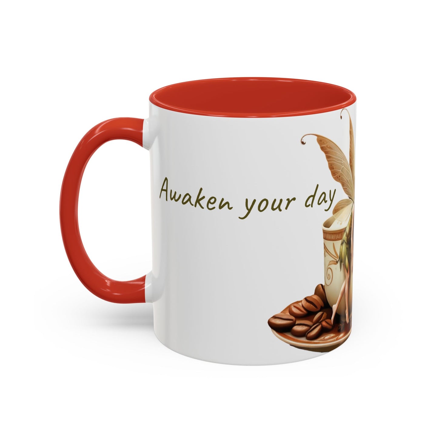 Coffee fairy-Themed Coffee Mug - 11 & 15oz Accent Mug for Fairy /Coffee Lovers