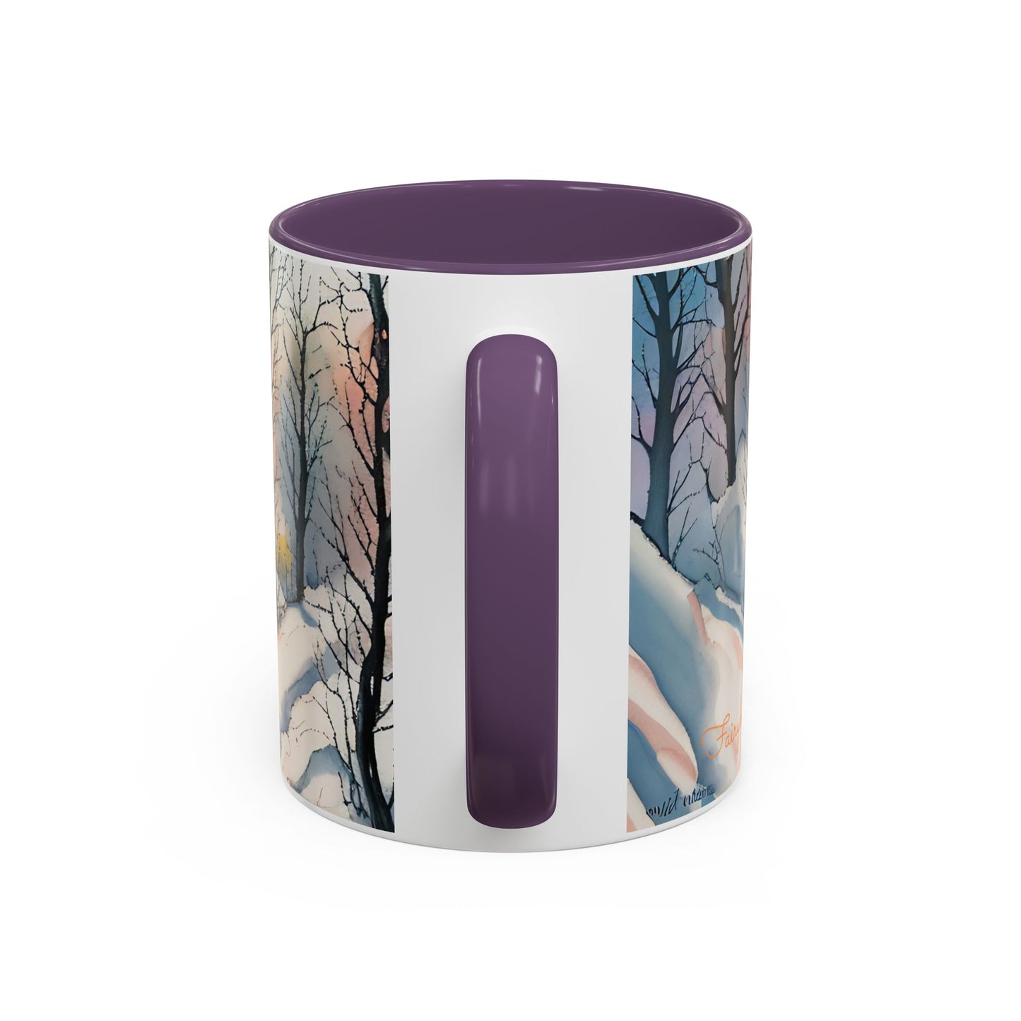 Accent Crimson witch and black cat Coffee Mug (11, 15oz)