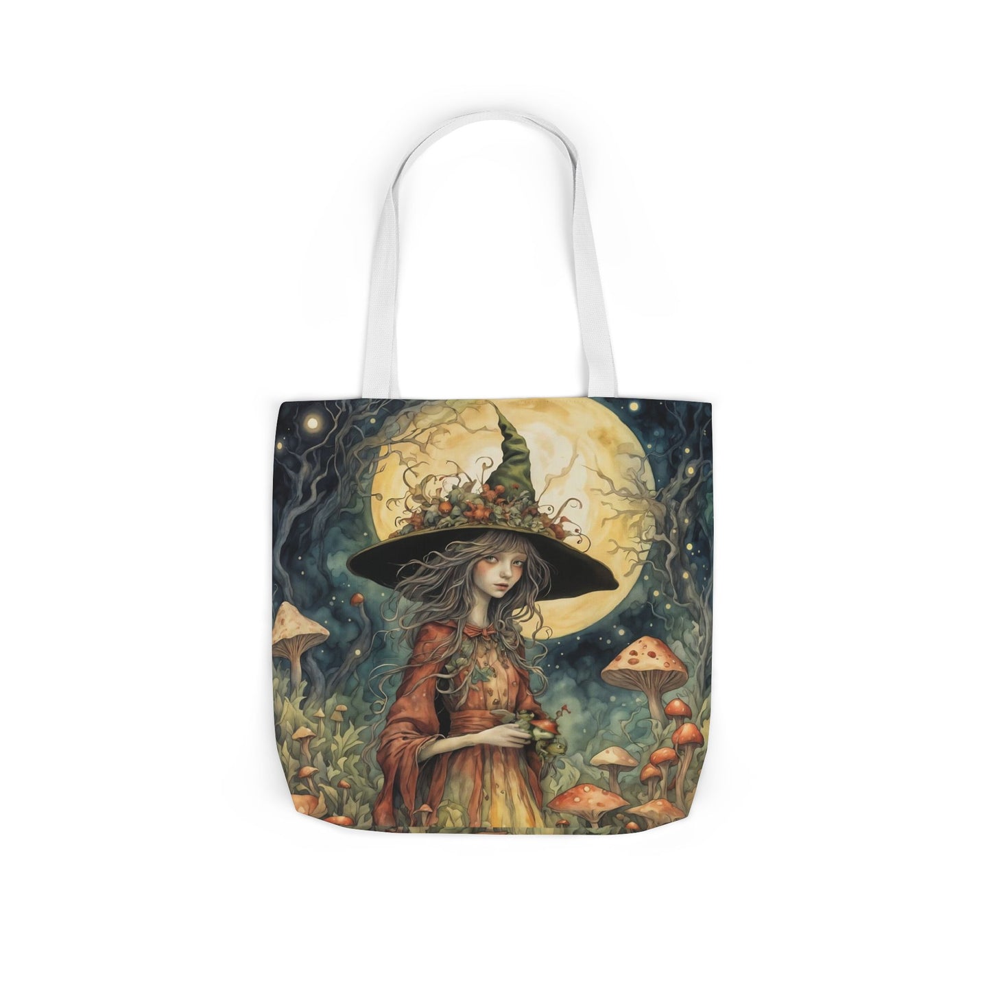 Witch  -Inspired Canvas Tote Bag - Perfect for Beach Days, Eco-Friendly Shopping, and Summer Fun!