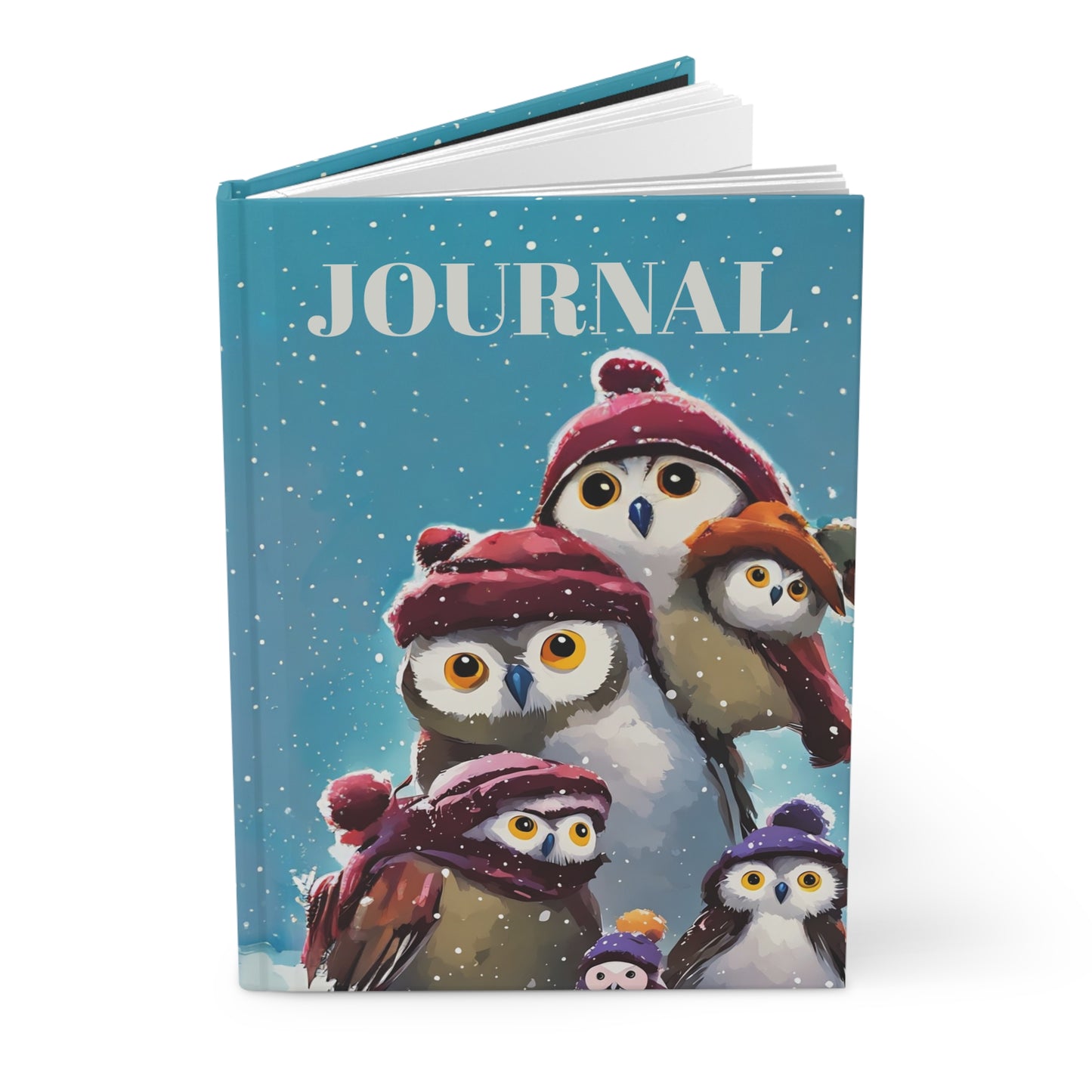 Hardcover Snow Penguins Art Matte