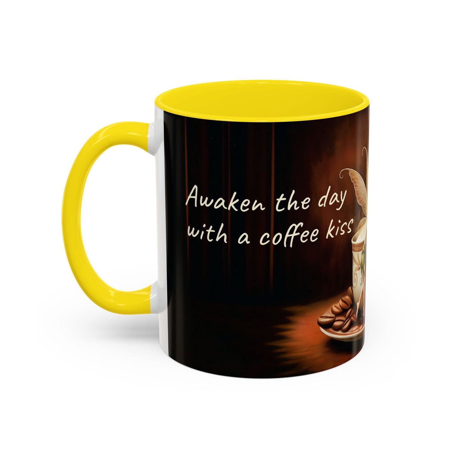 Coffee fairy-Themed Coffee Mug - 11 & 15oz Accent Mug for Fairy /Coffee Lovers