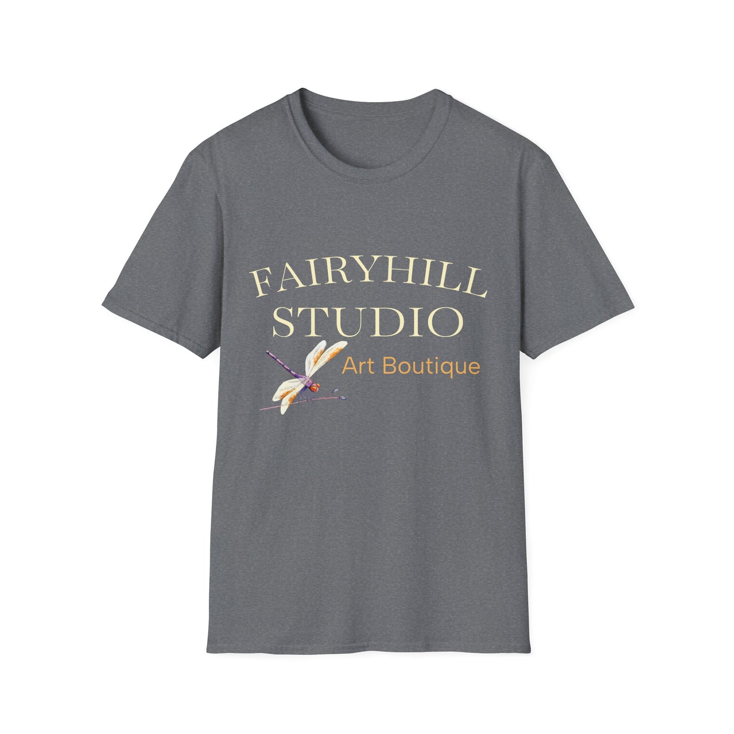 Unisex Softstyle T-Shirt with Retro Fairythili Design, Casual Wear, Graphic Tee, Gift Idea, Vintage Apparel
