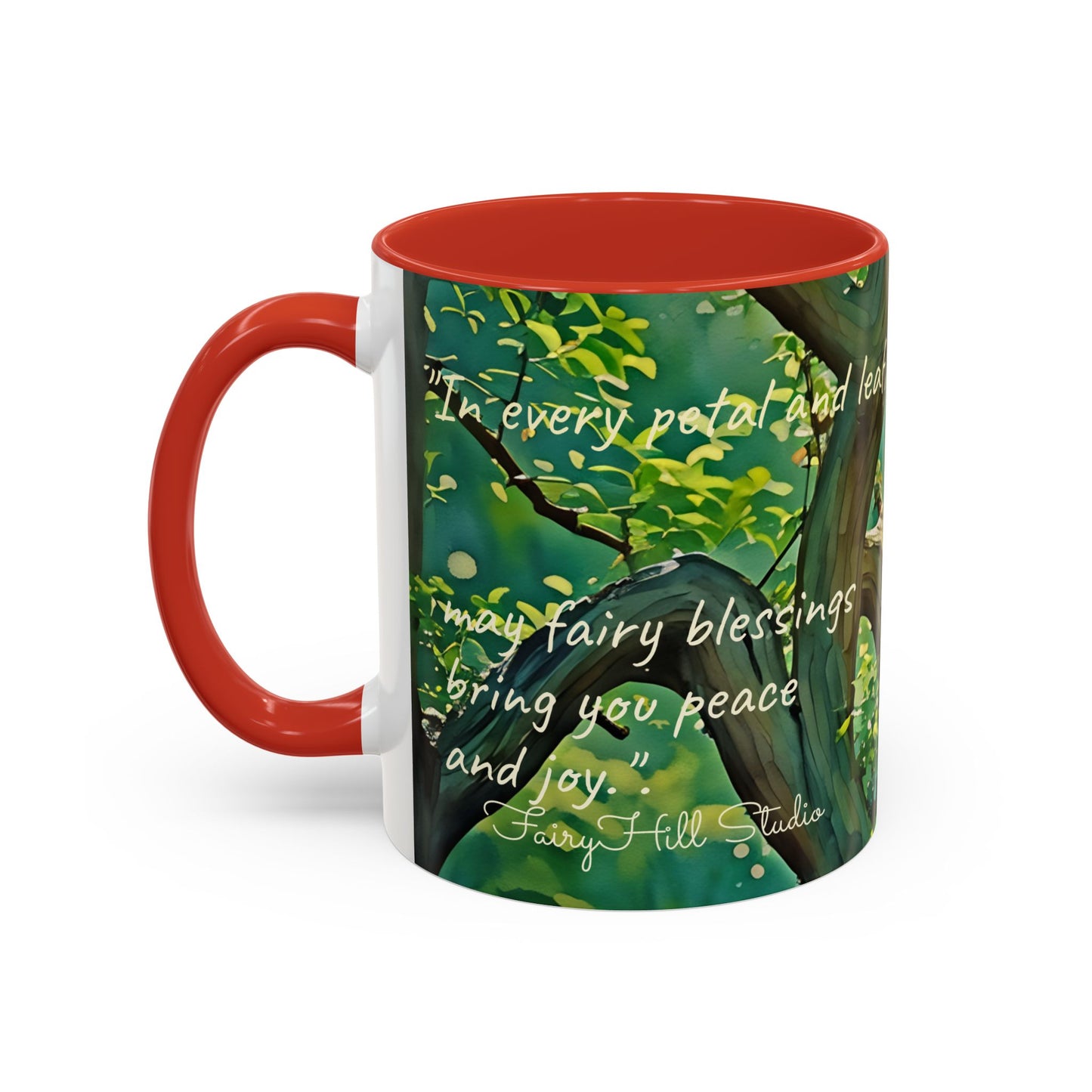 Garden fairy-Themed Coffee Mug - 11 & 15oz Accent Mug for Fairy Lovers
