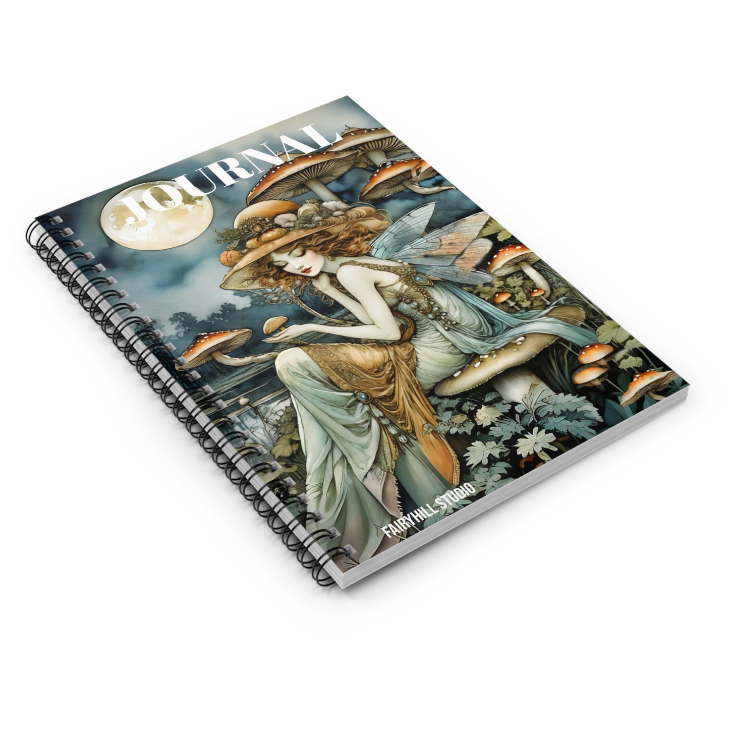 Spiral Notebook -Mushroom Fairy / Art