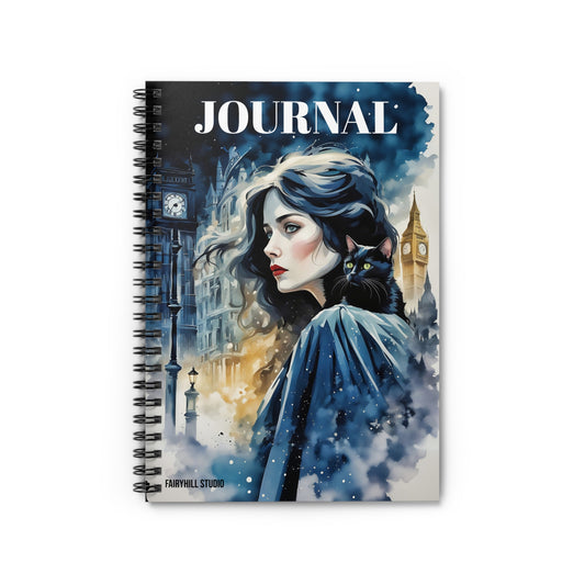Spiral Notebook - Vintage Hollywood Movie Star Ruled Line