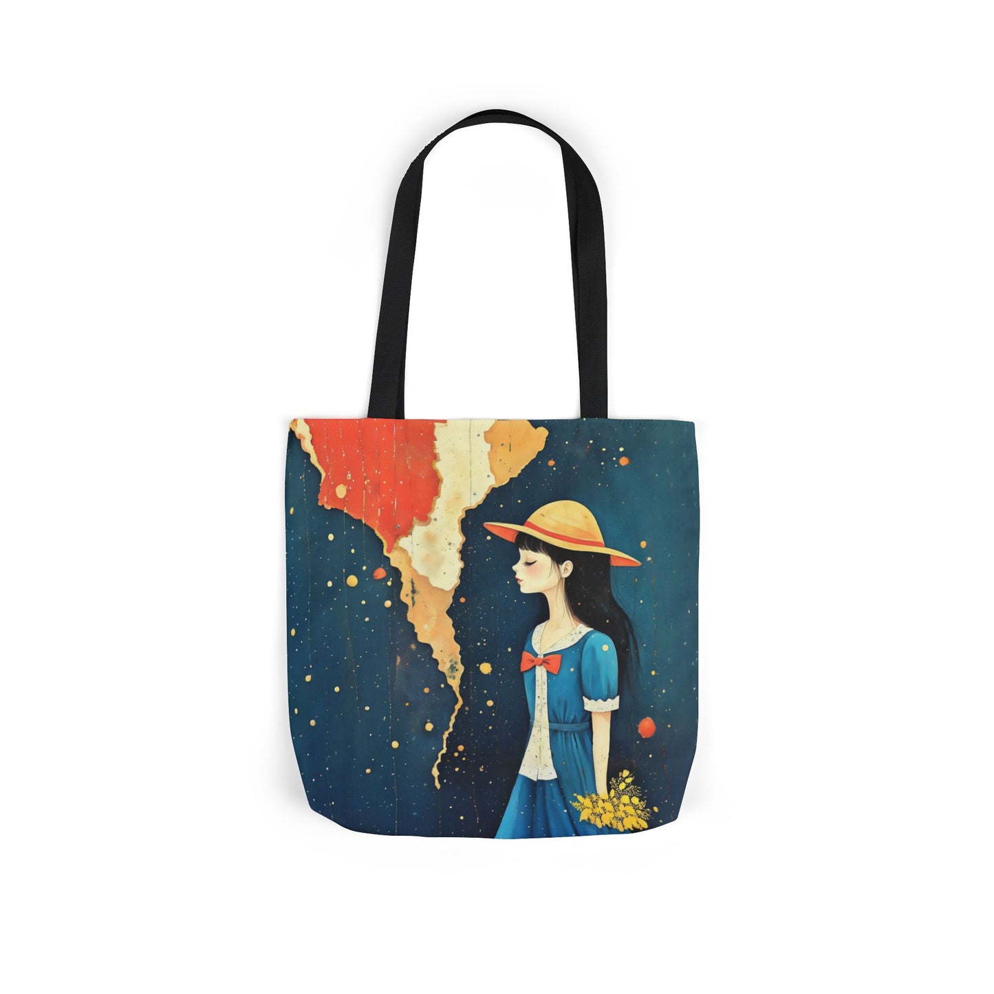 Colorful  travel -Inspired Canvas Tote Bag - Perfect for Beach Days, Eco-Friendly Shopping, and Summer Fun!