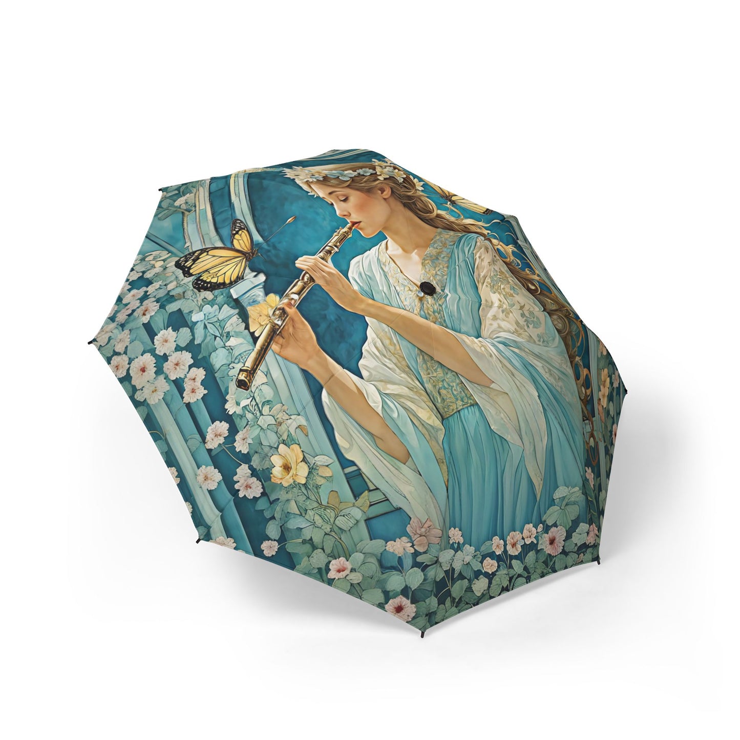 Galaxy Umbrella Butterfly Dance   Fairyhill studio  art Semi-Automatic Foldable