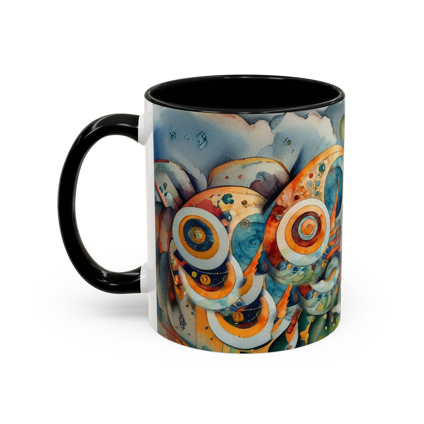 Whimsical Ocean-Themed Coffee Mug - 11 & 15oz Accent Mug for Sea Lovers