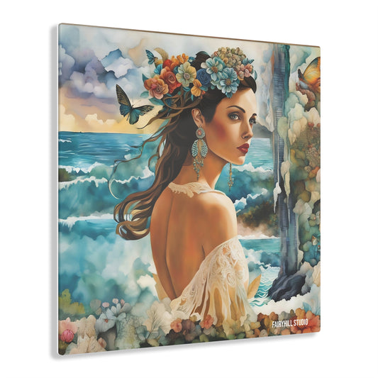 Tropical Paradise  Inspirational  Art Acrylic Print - Embrace Your Fairy Muse