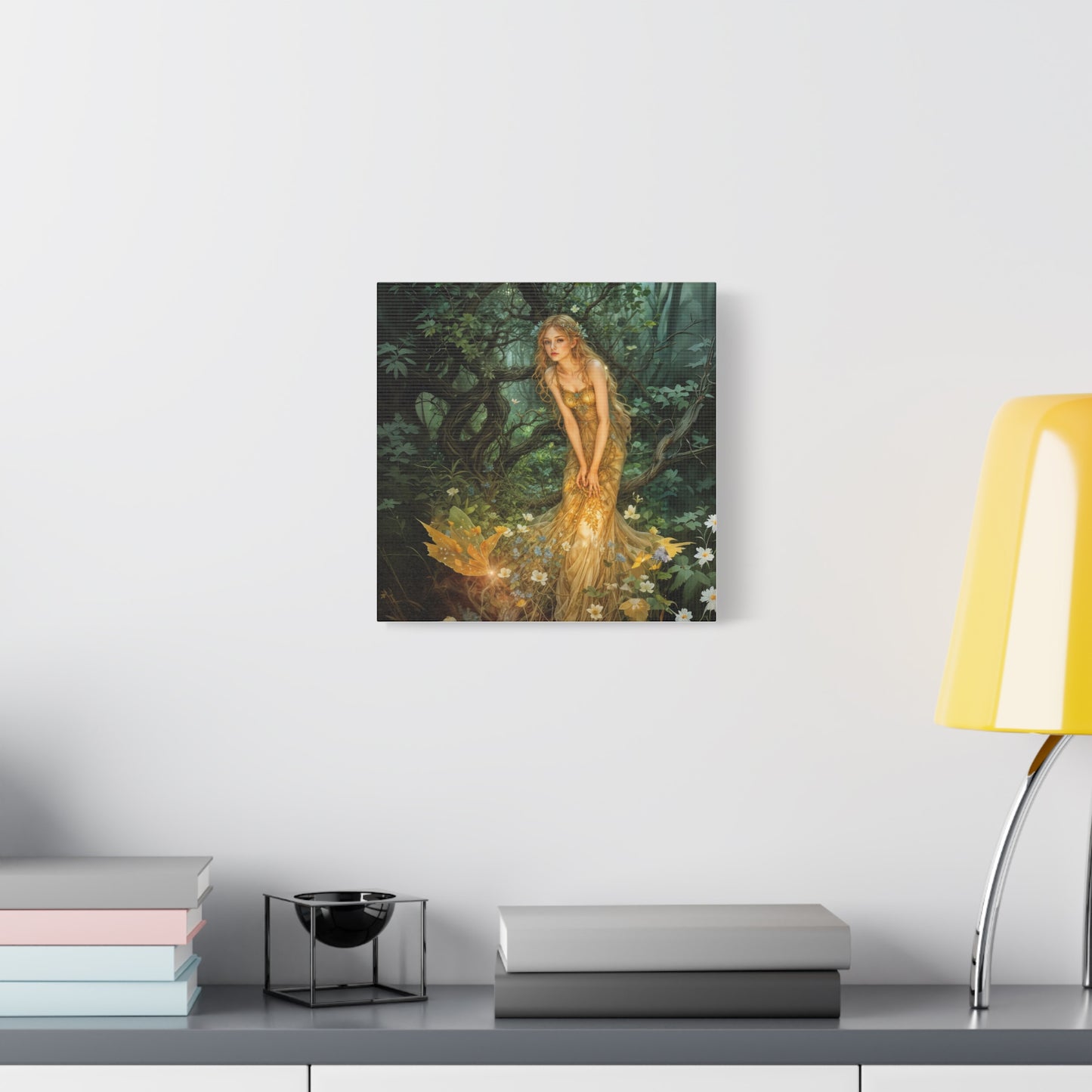 Canvas Print - Mid-Summer's Eve Fairy Forest Art by Fairyhill Studio