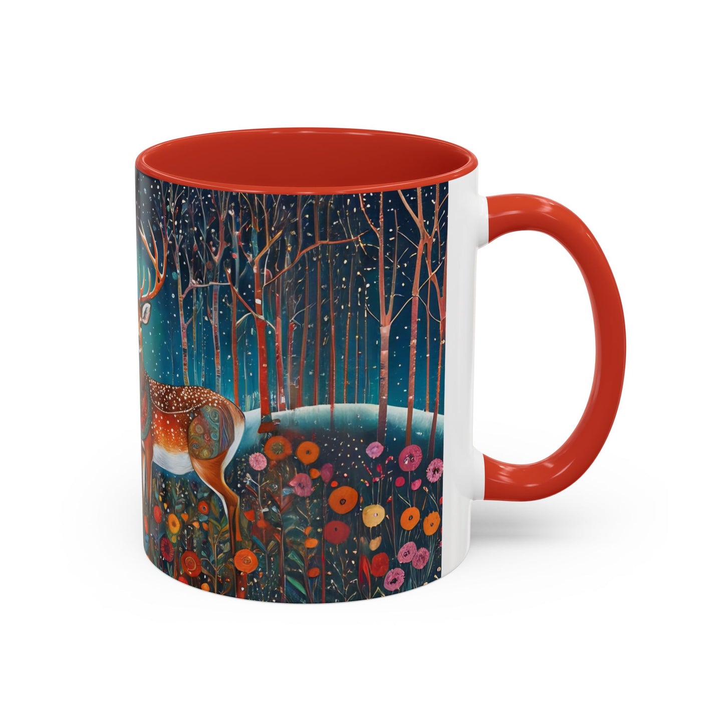 Accent Magestic Boho Deer Coffee Mug (11, 15oz)