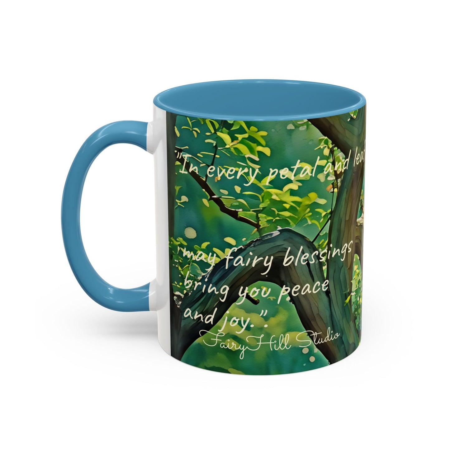 Garden fairy-Themed Coffee Mug - 11 & 15oz Accent Mug for Fairy Lovers