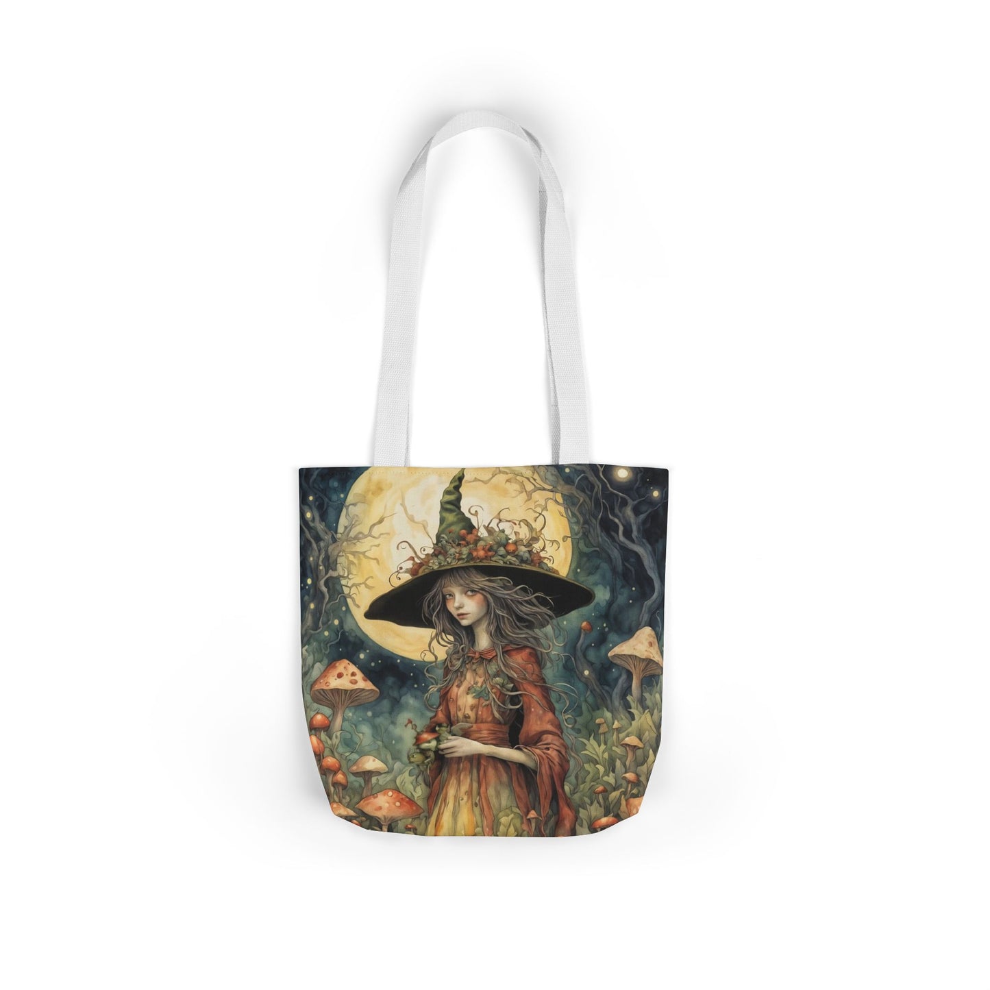 Witch  -Inspired Canvas Tote Bag - Perfect for Beach Days, Eco-Friendly Shopping, and Summer Fun!
