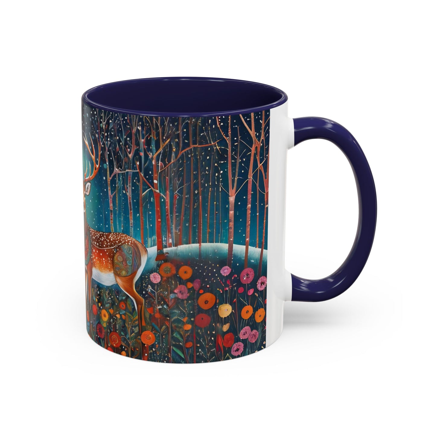 Accent Magestic Boho Deer Coffee Mug (11, 15oz)