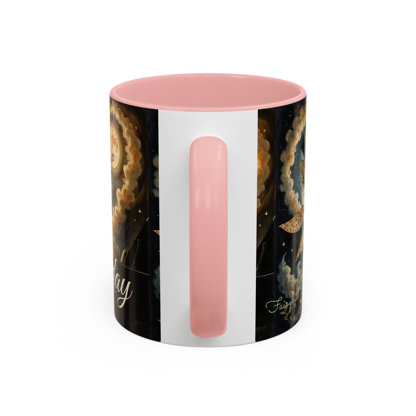 Coffee Mug - Whimsical Mad Hatter Happy Birthday Design by Fairyhill Studio