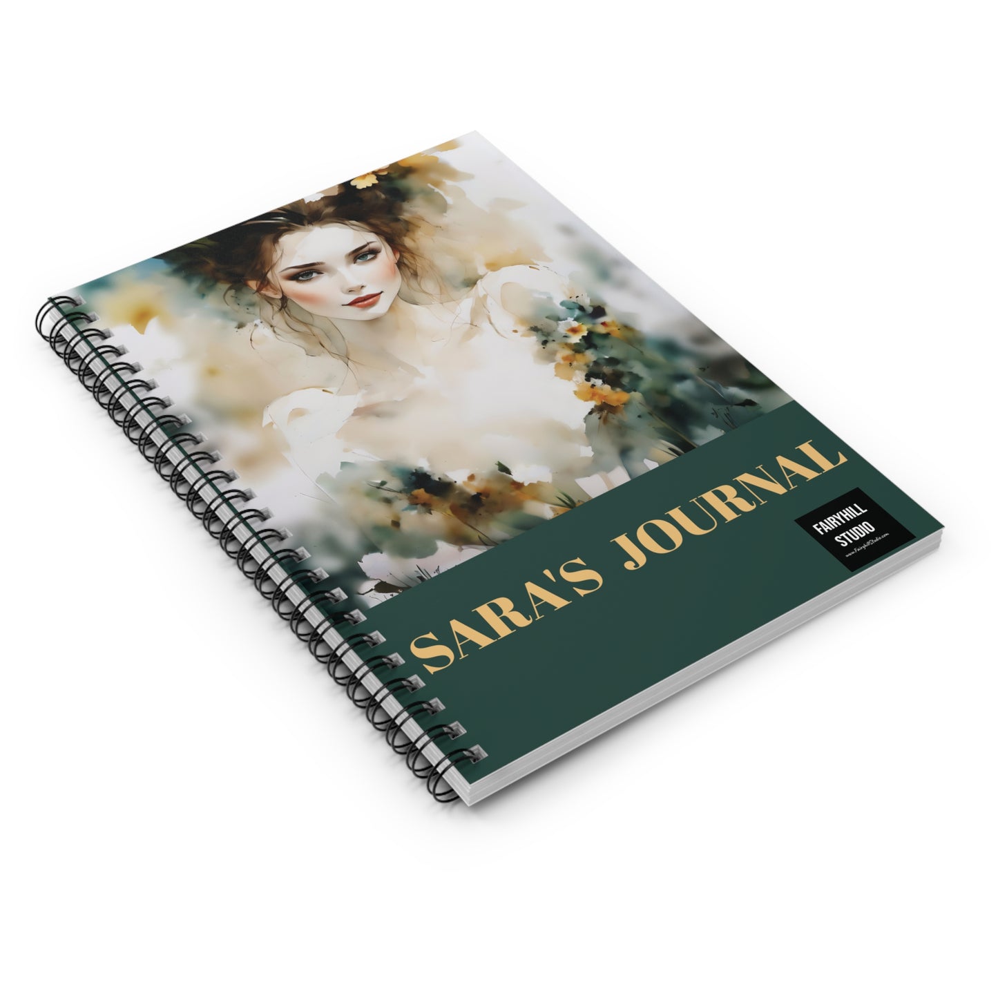 Romantic  Spiral Notebook - Ruled Line