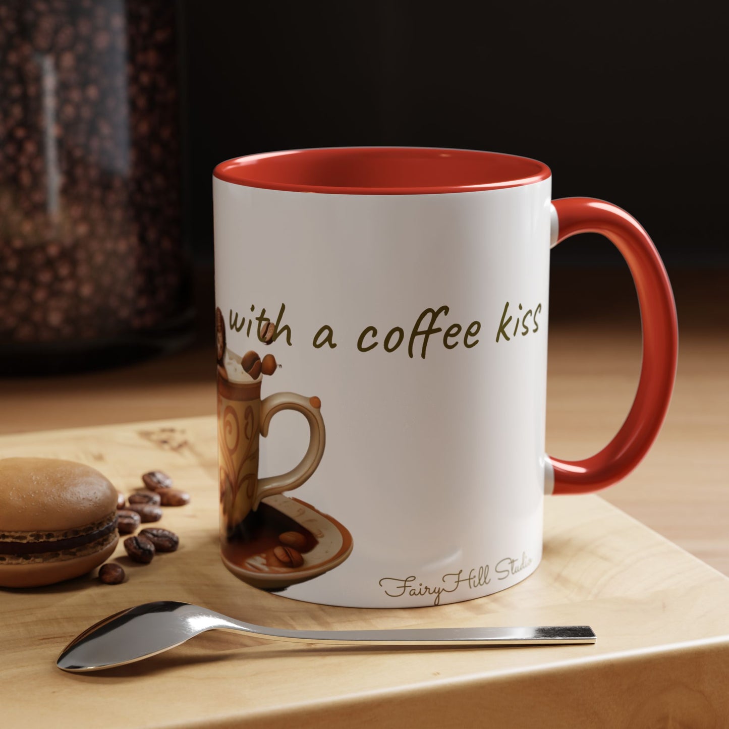 Coffee fairy-Themed Coffee Mug - 11 & 15oz Accent Mug for Fairy /Coffee Lovers