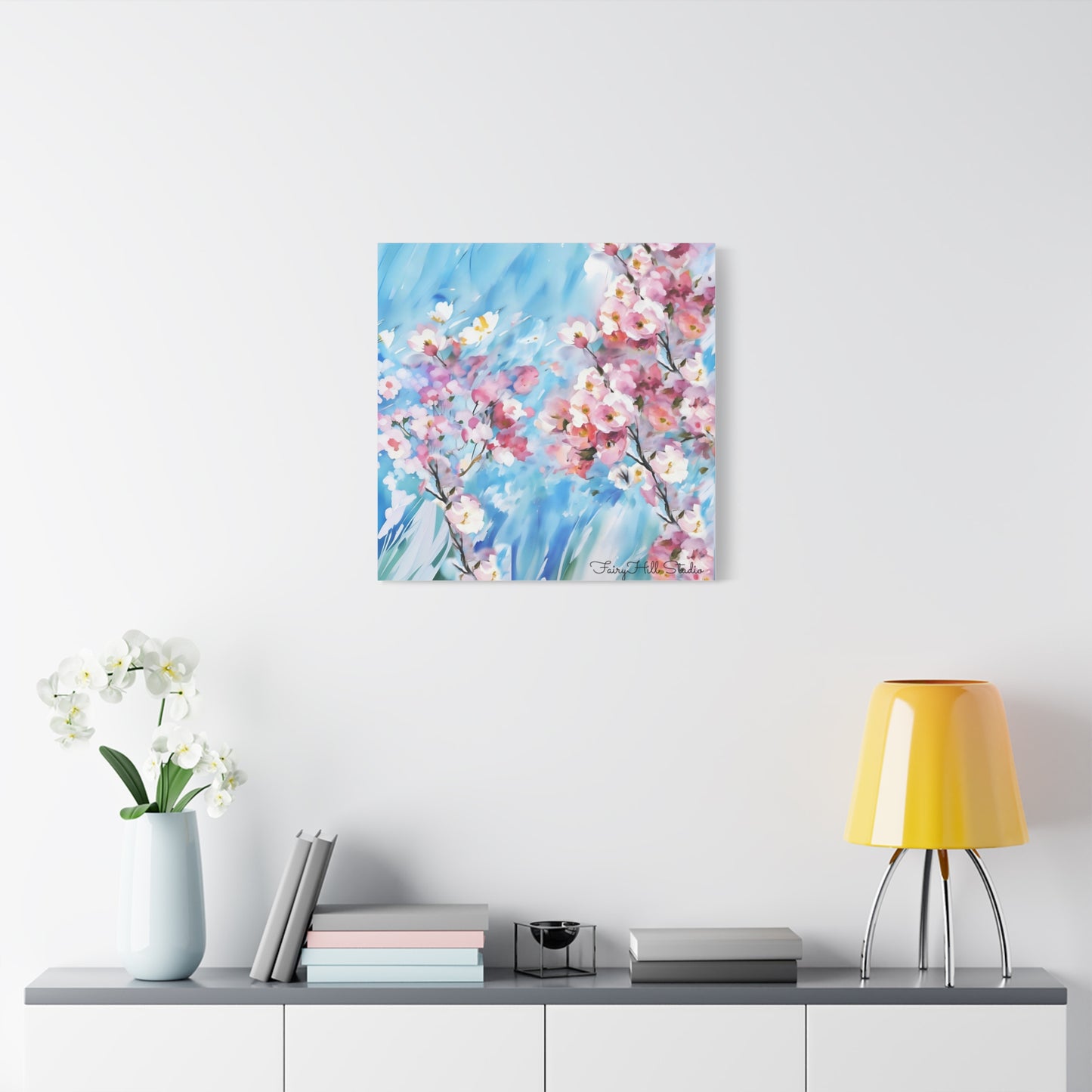 Canvas Wall Art - Floral Cherry Blossom