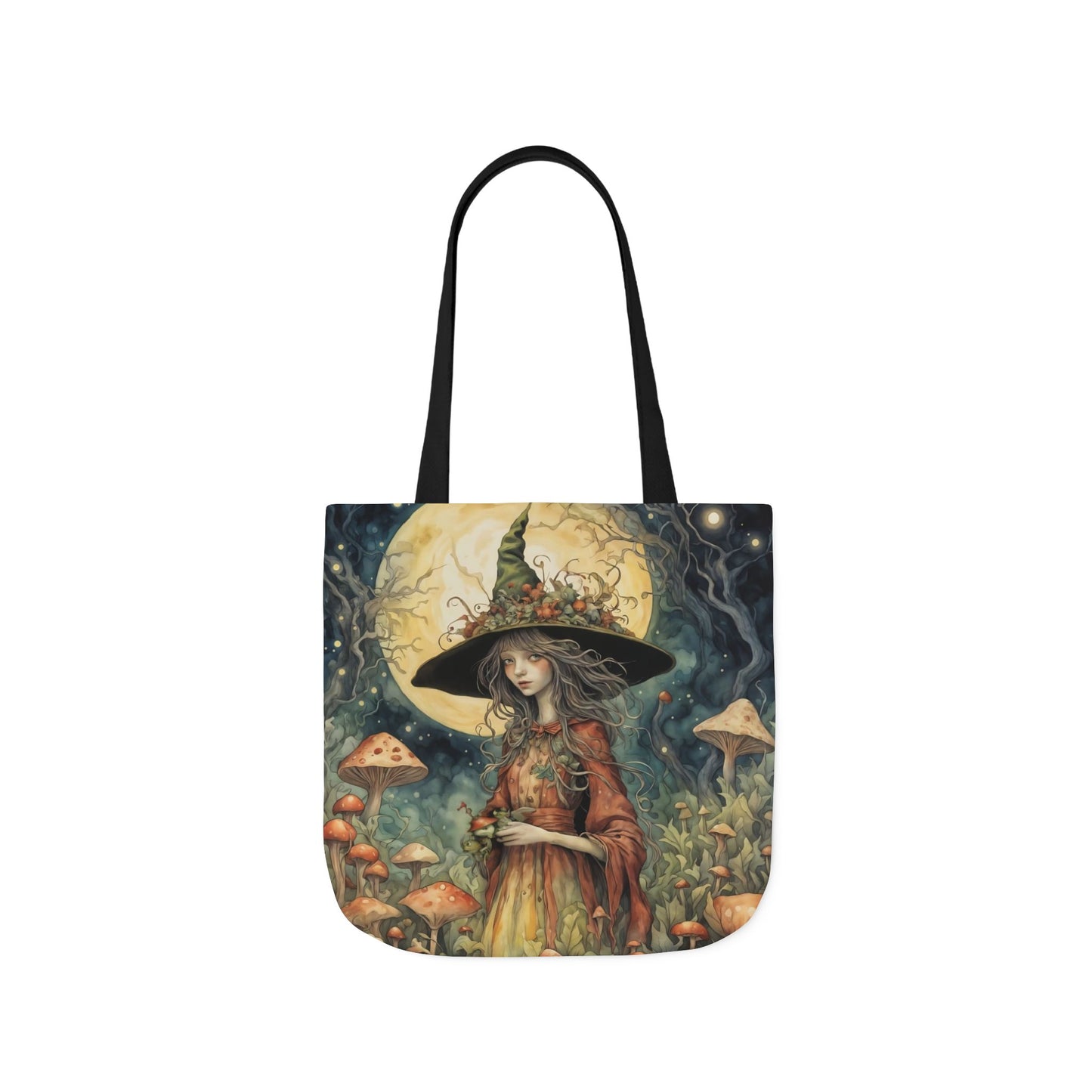 Witch  -Inspired Canvas Tote Bag - Perfect for Beach Days, Eco-Friendly Shopping, and Summer Fun!