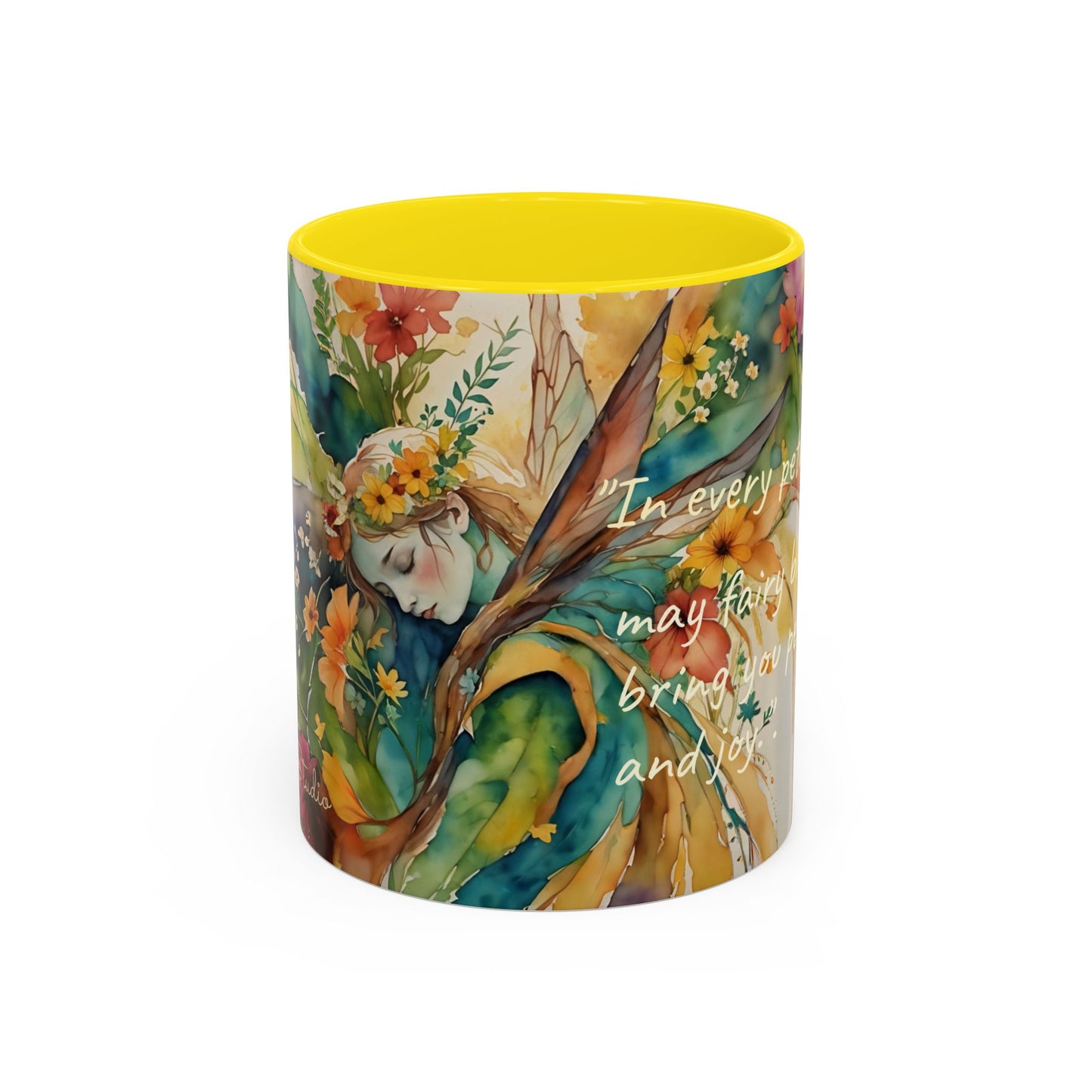 Garden fairy-Themed Coffee Mug - 11 & 15oz Accent Mug for Fairy Lovers