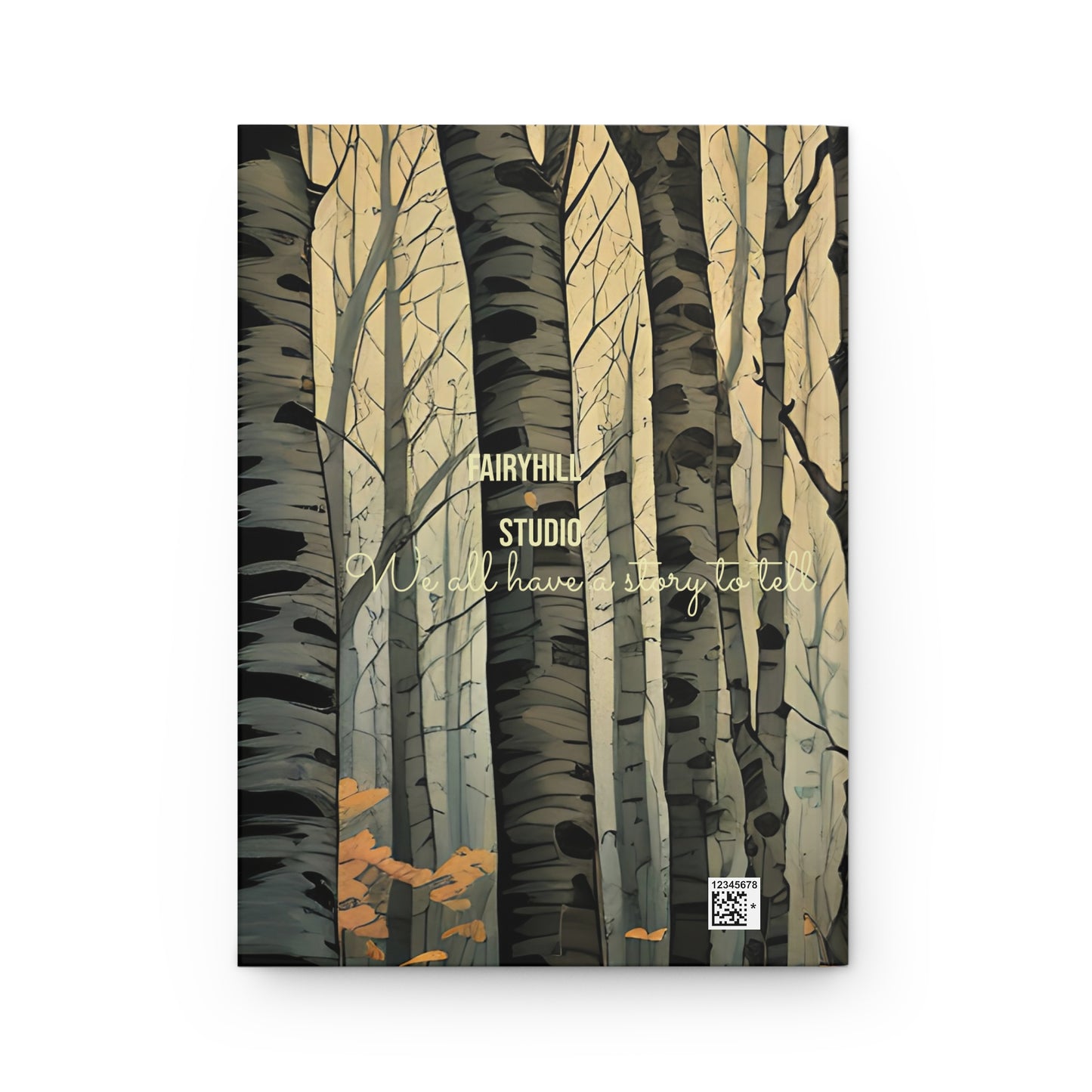 Hardcover Journal Matte - Princess and the Dragonfly Fairy Hill Studio Art