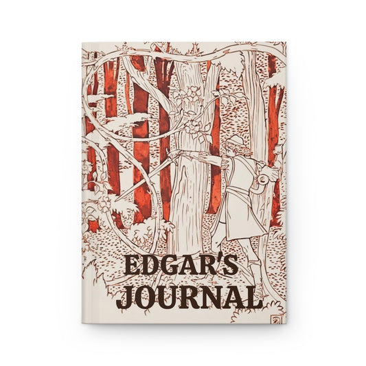 Hardcover Journal Fairyhill Studio Prince Charming Forest Illustration Walter Crane British 1845 1915