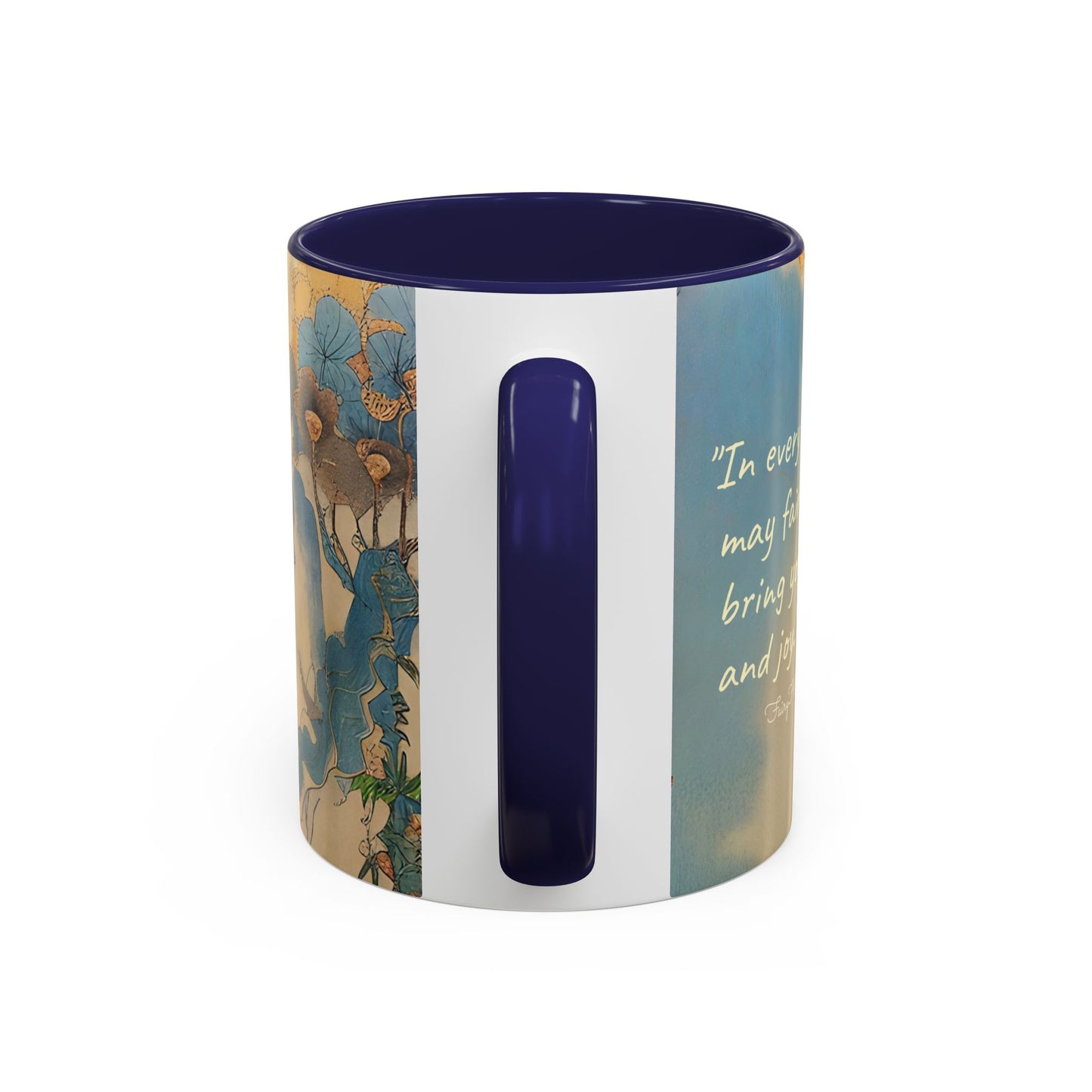 Mushroom Fairy Art-Themed Coffee Mug - 11 & 15oz Accent Mug for Fairy Lovers