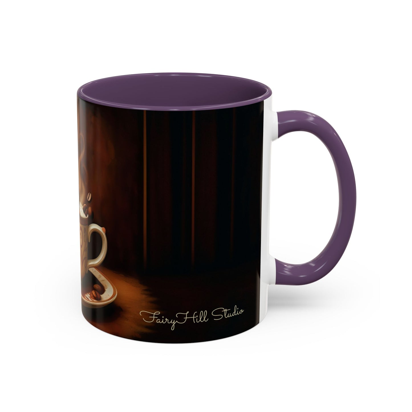 Coffee fairy-Themed Coffee Mug - 11 & 15oz Accent Mug for Fairy /Coffee Lovers