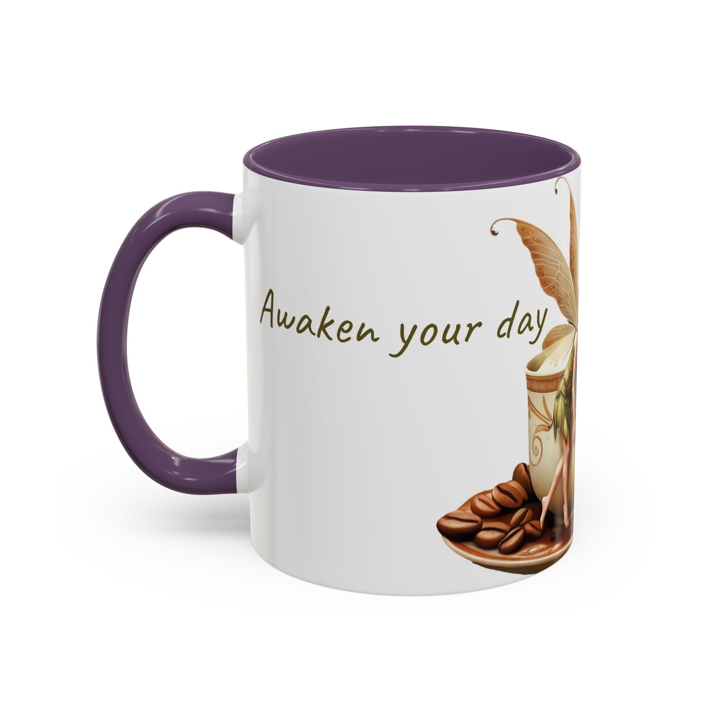 Coffee fairy-Themed Coffee Mug - 11 & 15oz Accent Mug for Fairy /Coffee Lovers