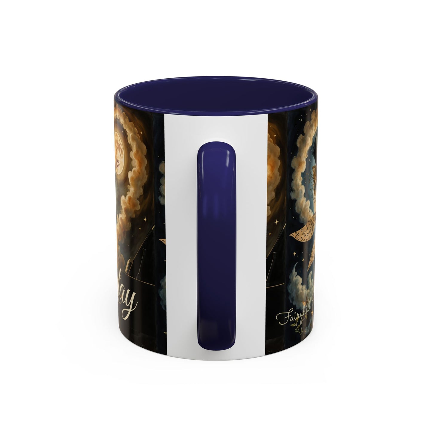 Coffee Mug - Whimsical Mad Hatter Happy Birthday Design by Fairyhill Studio