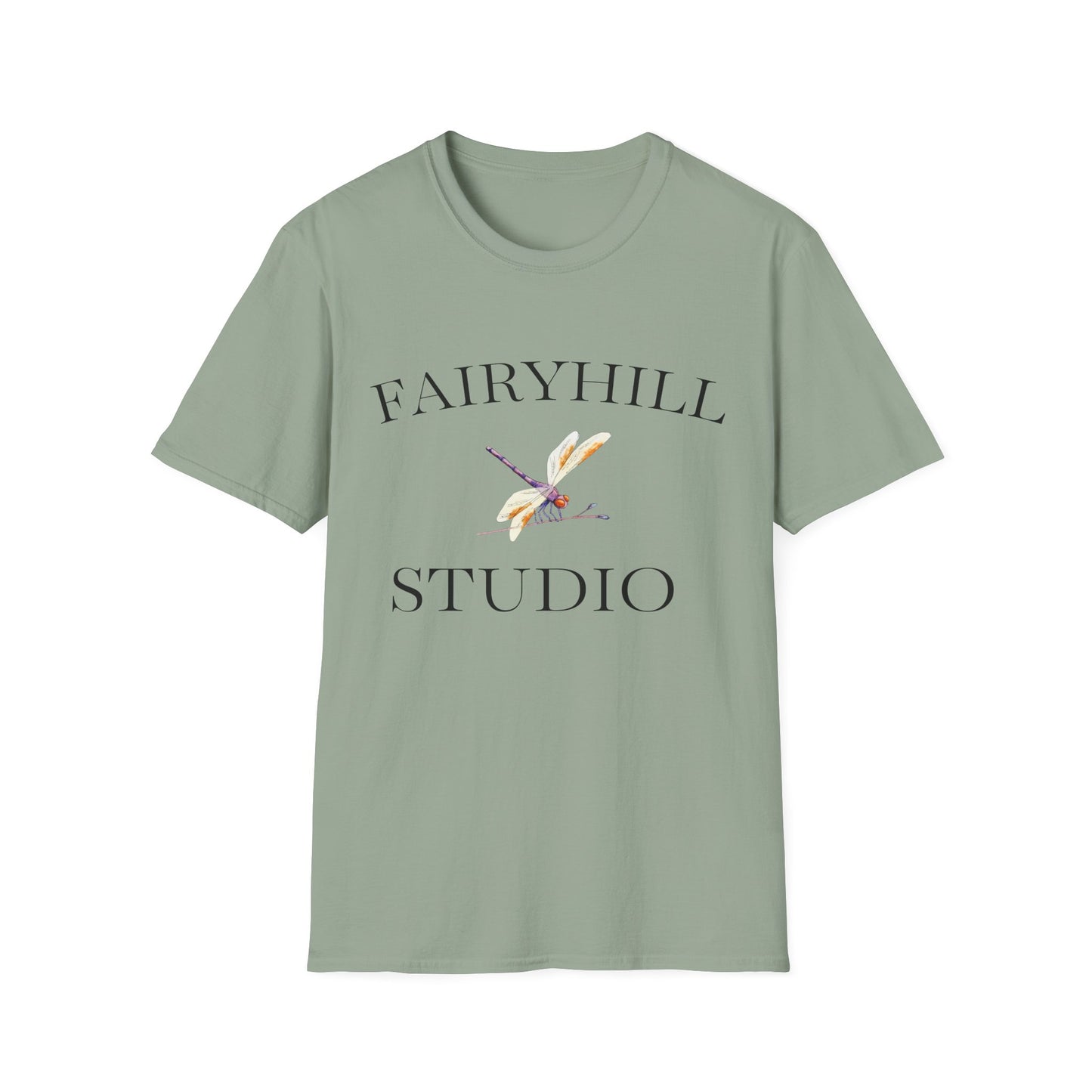 Unisex Softstyle T-Shirt with Retro Fairythili Design, Casual Wear, Graphic Tee, Gift Idea, Vintage Apparel