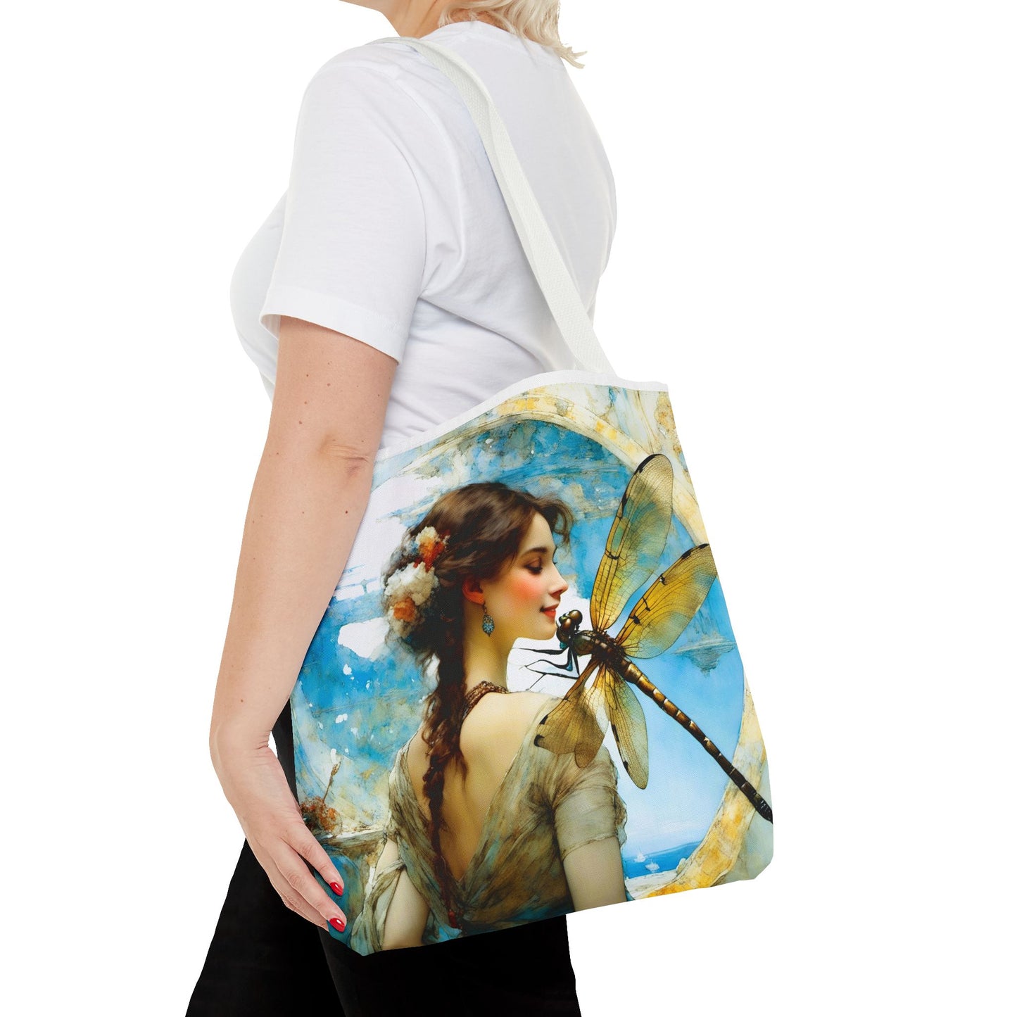 Dragonfly whimsical Tote Bag (AOP)