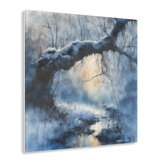 Art Acrylic Prints FairyHill Studio Winter Snow