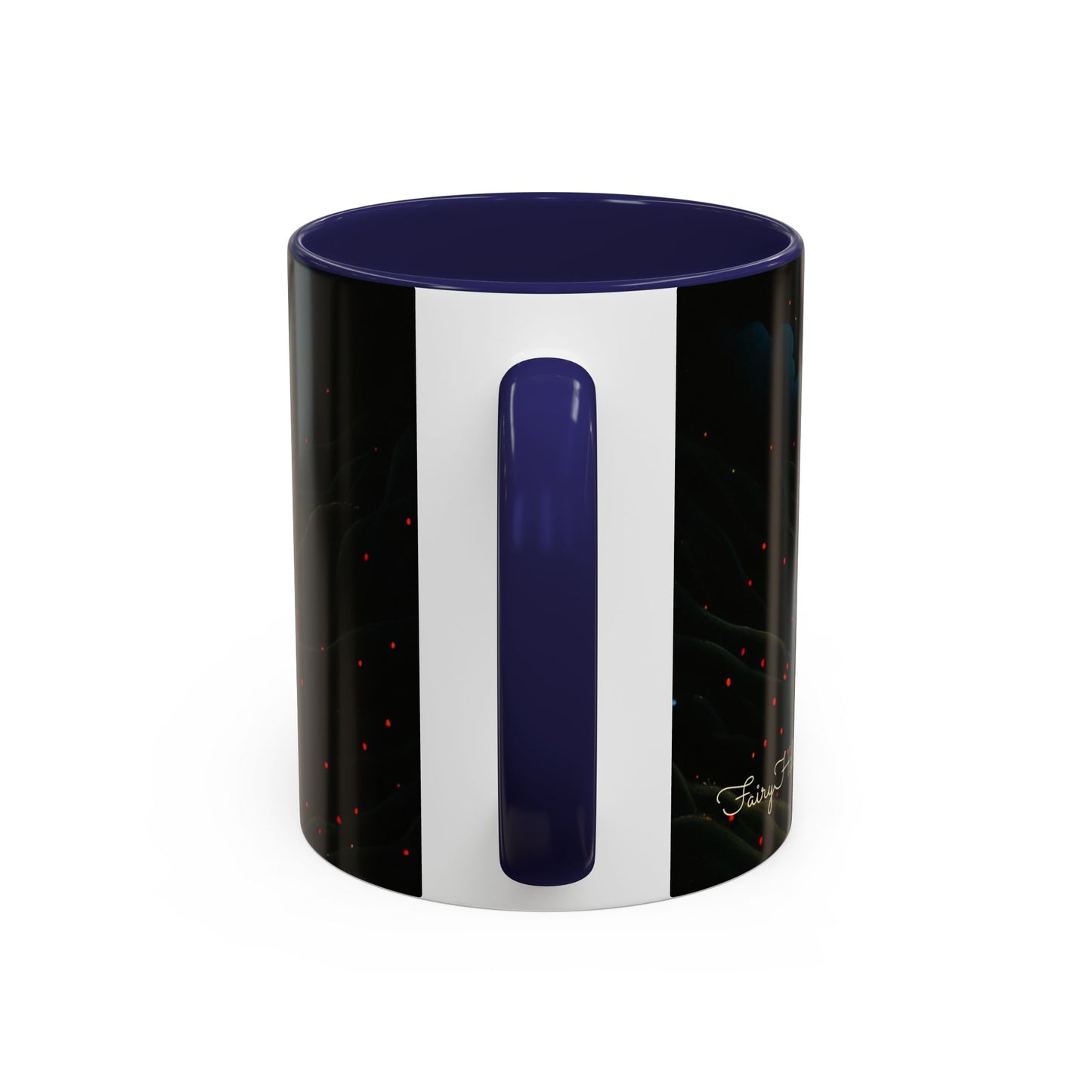 Moon girl wit red hat Art-Themed Coffee Mug - 11 & 15oz Accent Mug for Musroom Fsiry Lovers