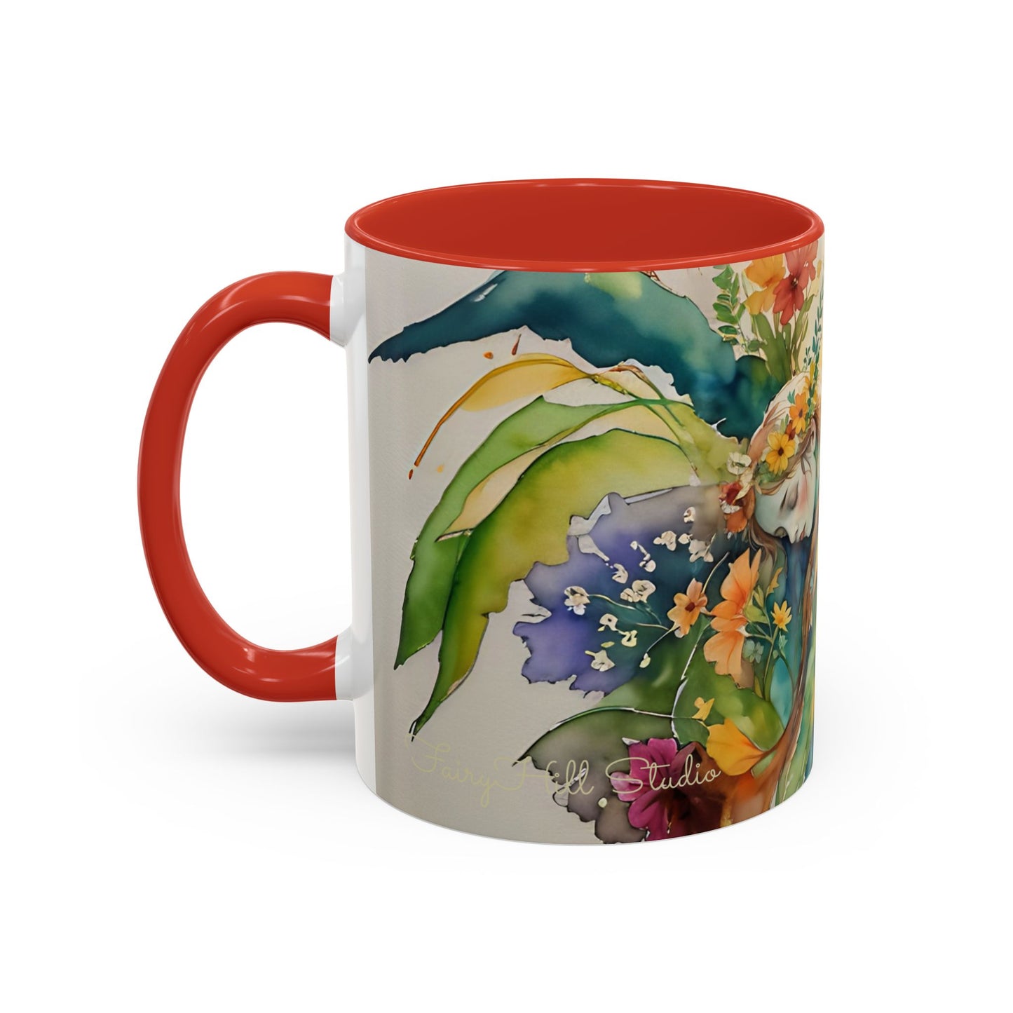 Garden fairy-Themed Coffee Mug - 11 & 15oz Accent Mug for Fairy Lovers