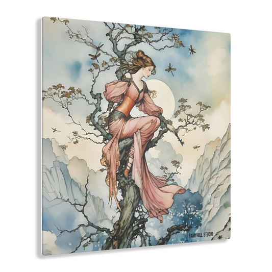 Fairy of the Tree Inspirational  Art Acrylic Print -