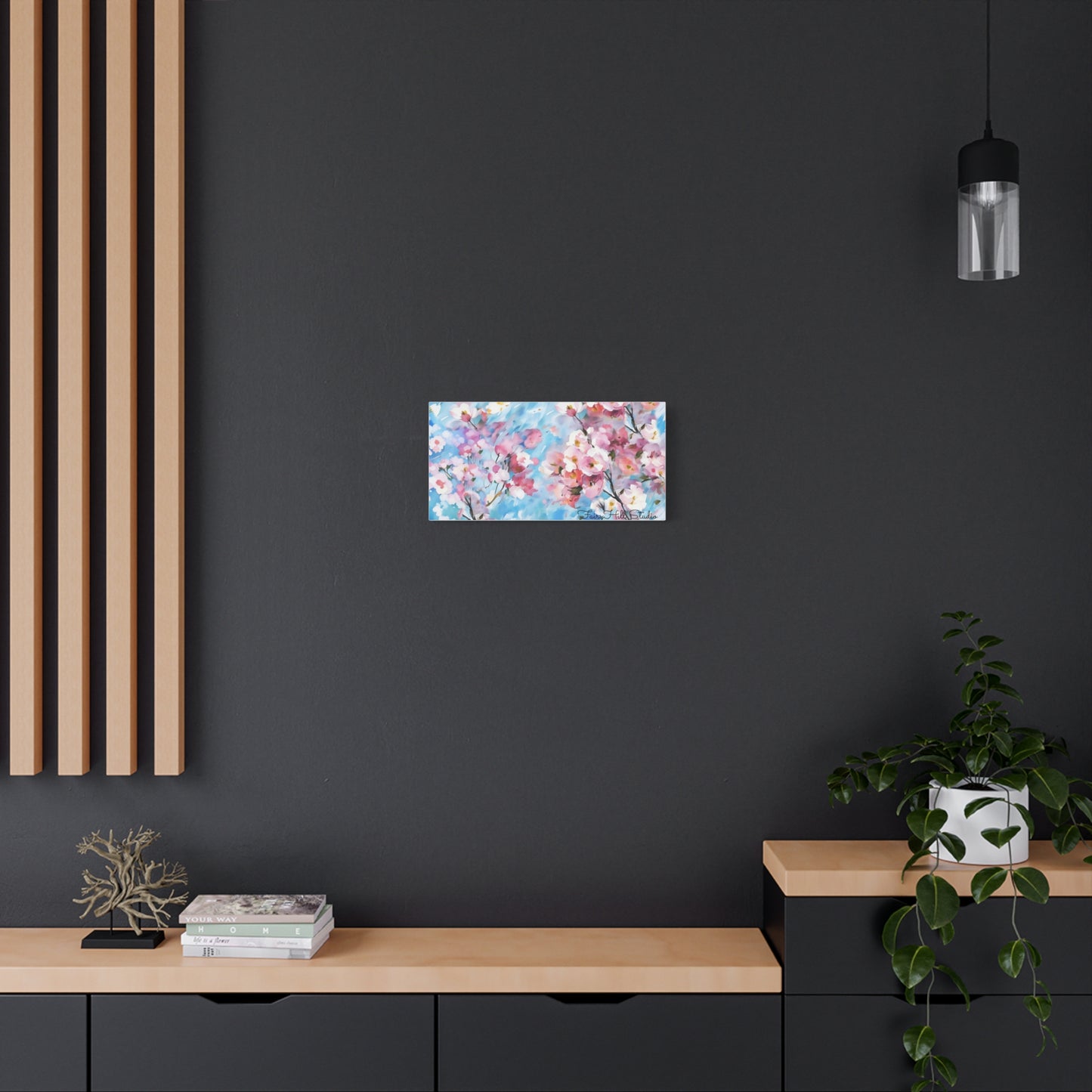 Canvas Wall Art - Floral Cherry Blossom