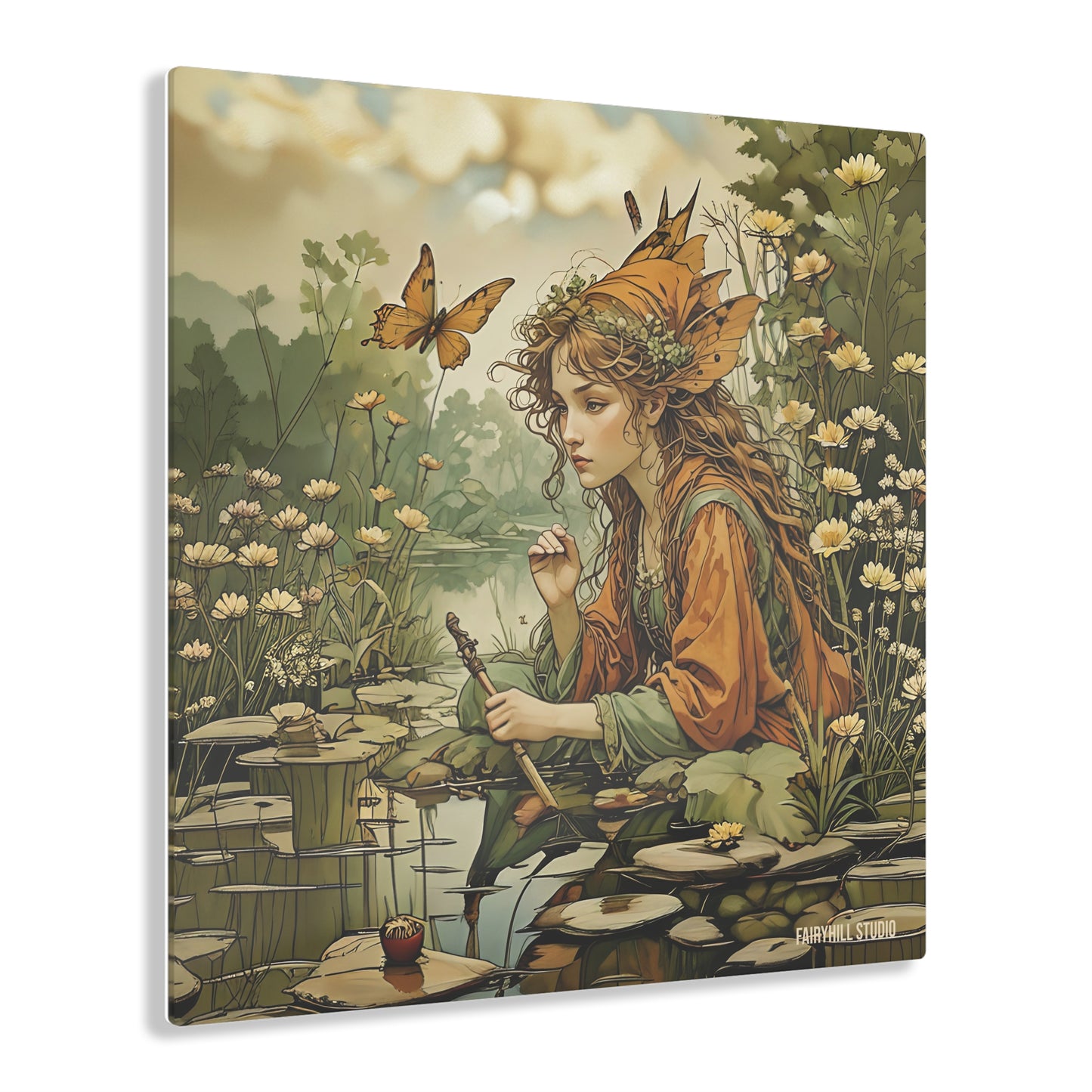 Art Acrylic Prints Fairy of the Lake Art