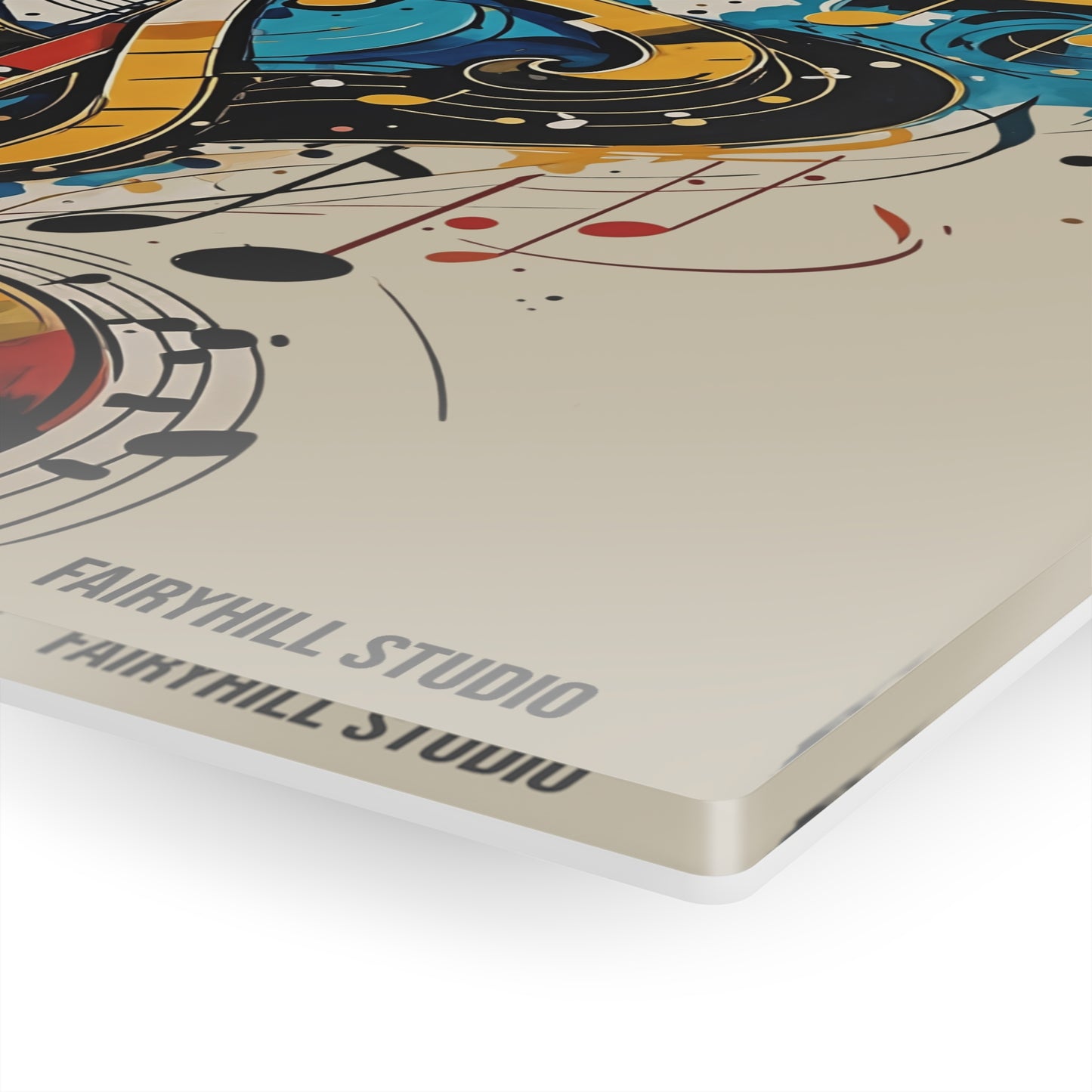 Art Acrylic Prints -Art of Music Notes