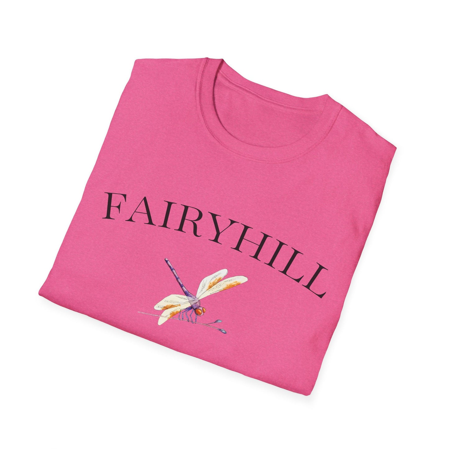 Unisex Softstyle T-Shirt with Retro Fairythili Design, Casual Wear, Graphic Tee, Gift Idea, Vintage Apparel