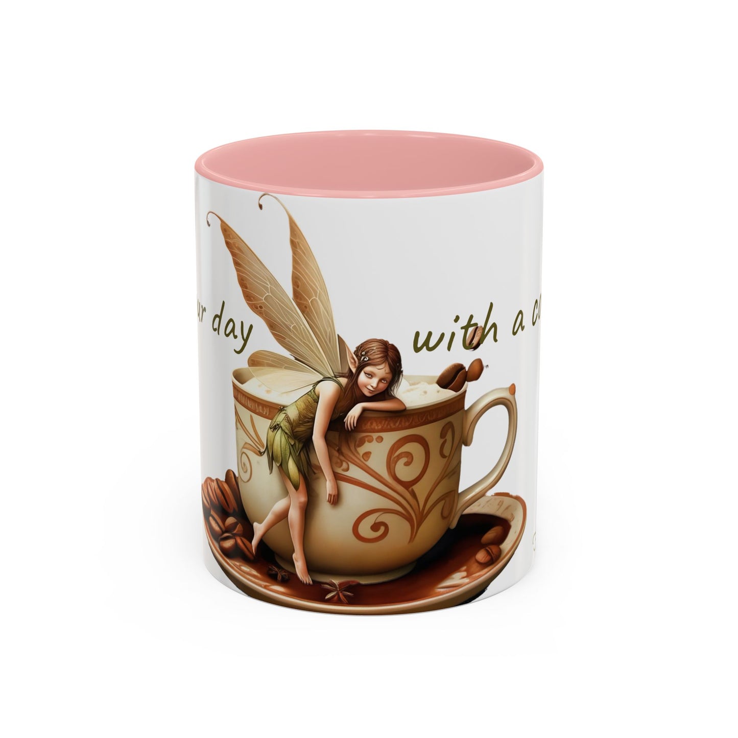 Coffee fairy-Themed Coffee Mug - 11 & 15oz Accent Mug for Fairy /Coffee Lovers