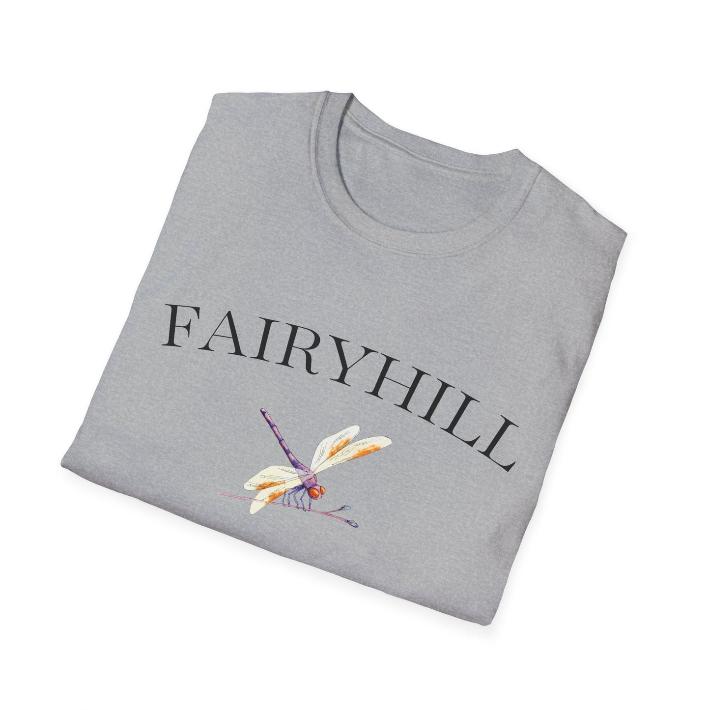 Unisex Softstyle T-Shirt with Retro Fairythili Design, Casual Wear, Graphic Tee, Gift Idea, Vintage Apparel