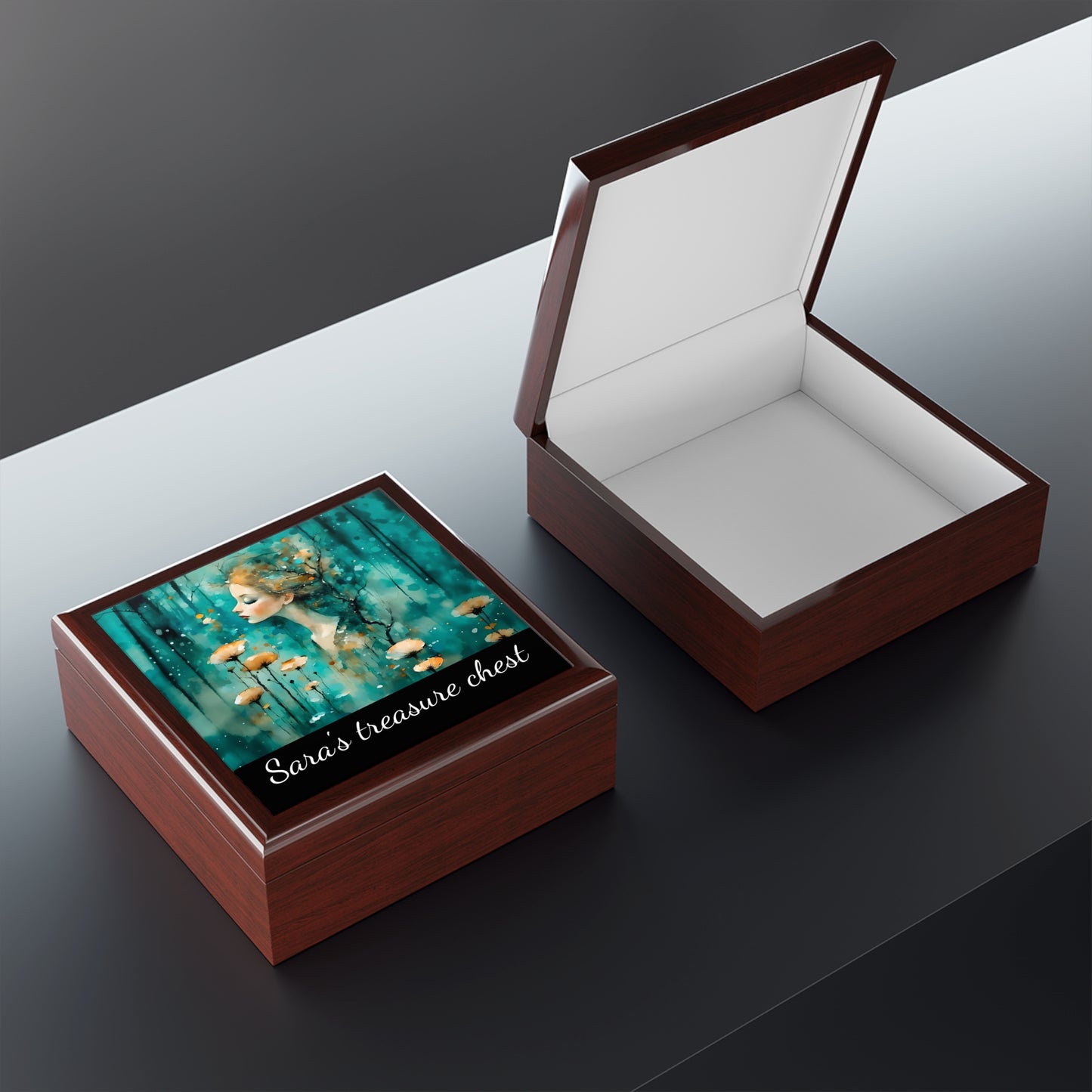 Personalized Jewelry Box FairyHill Studio