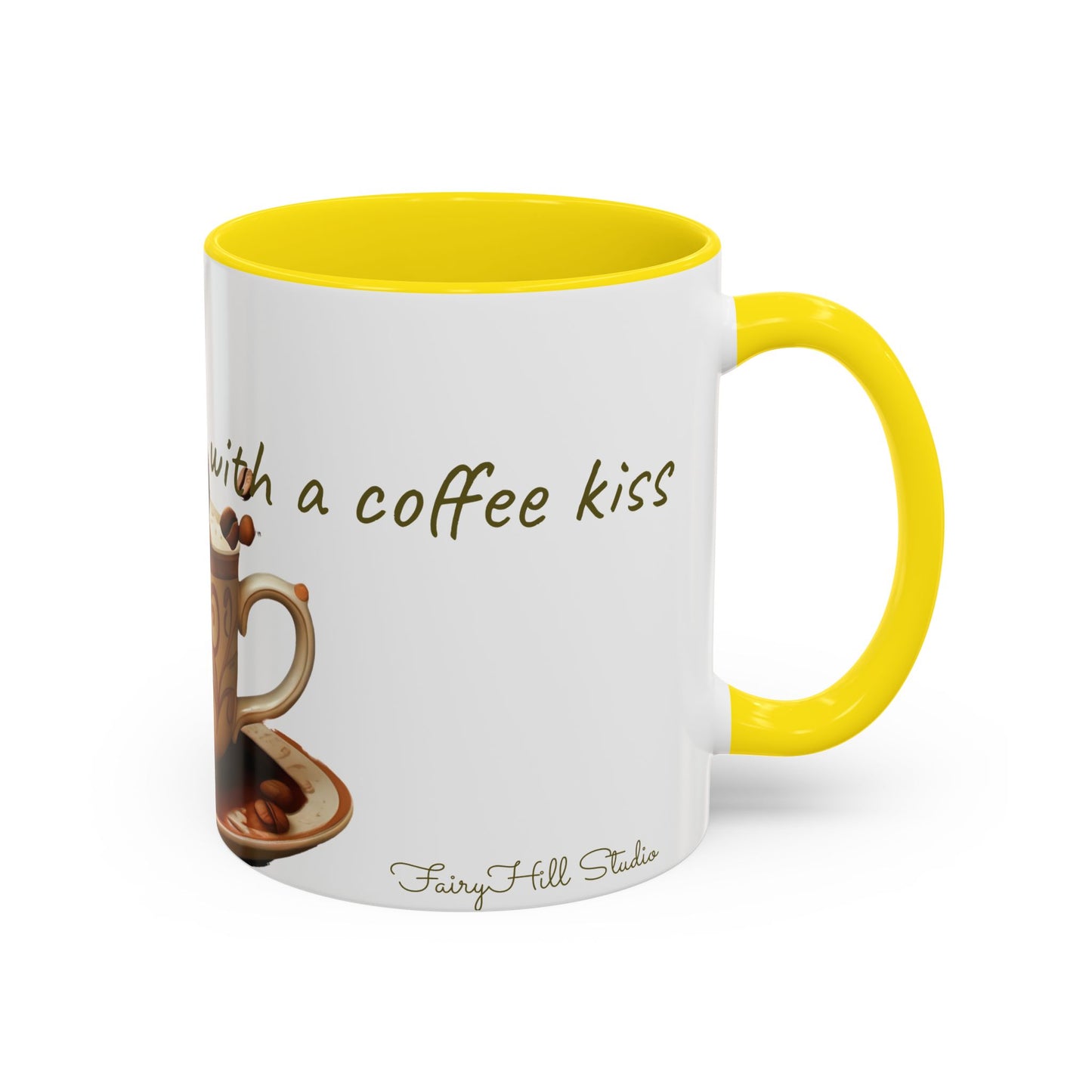 Coffee fairy-Themed Coffee Mug - 11 & 15oz Accent Mug for Fairy /Coffee Lovers