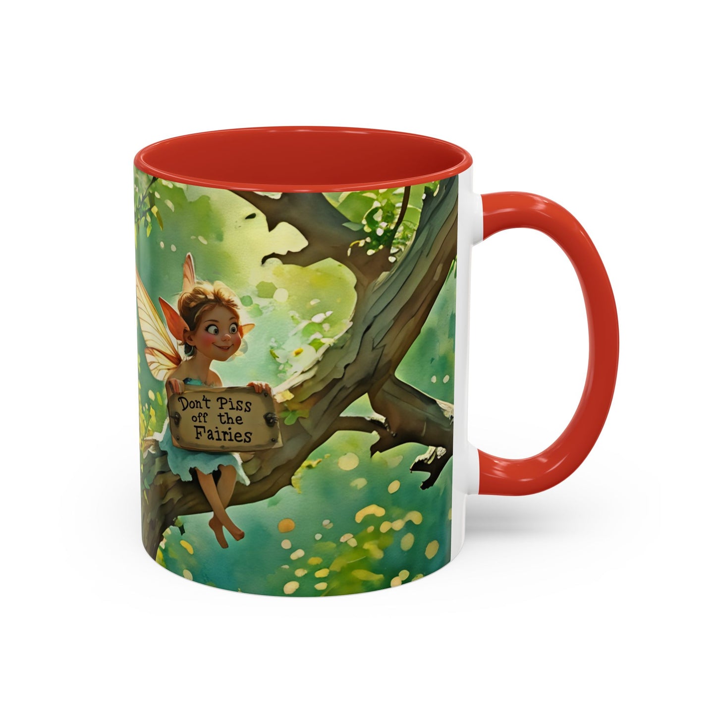 Garden fairy-Themed Coffee Mug - 11 & 15oz Accent Mug for Fairy Lovers
