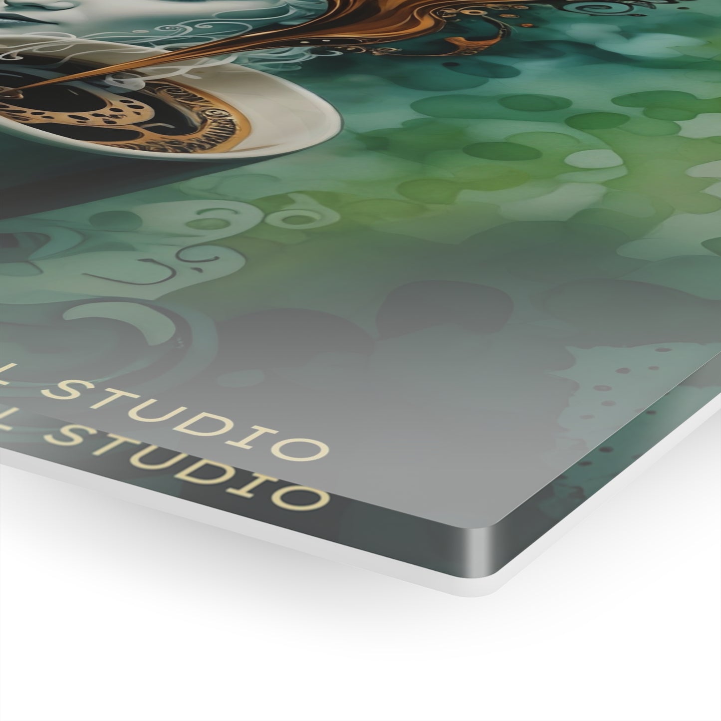 Acrylic Print Coffee Lover  Art Bonjour Coffee Time