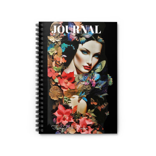 Spiral Notebook -Lady in Nature /Art