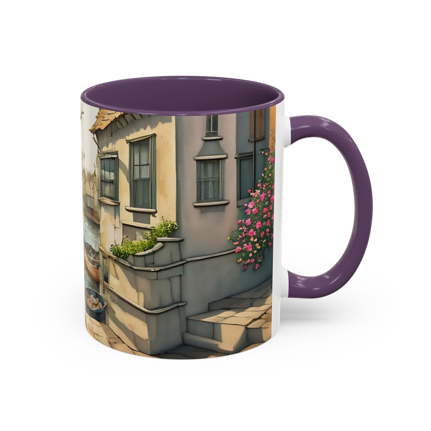 Harbour cats Art-Themed Coffee Mug - 11 & 15oz Accent Mug for Cat Lovers