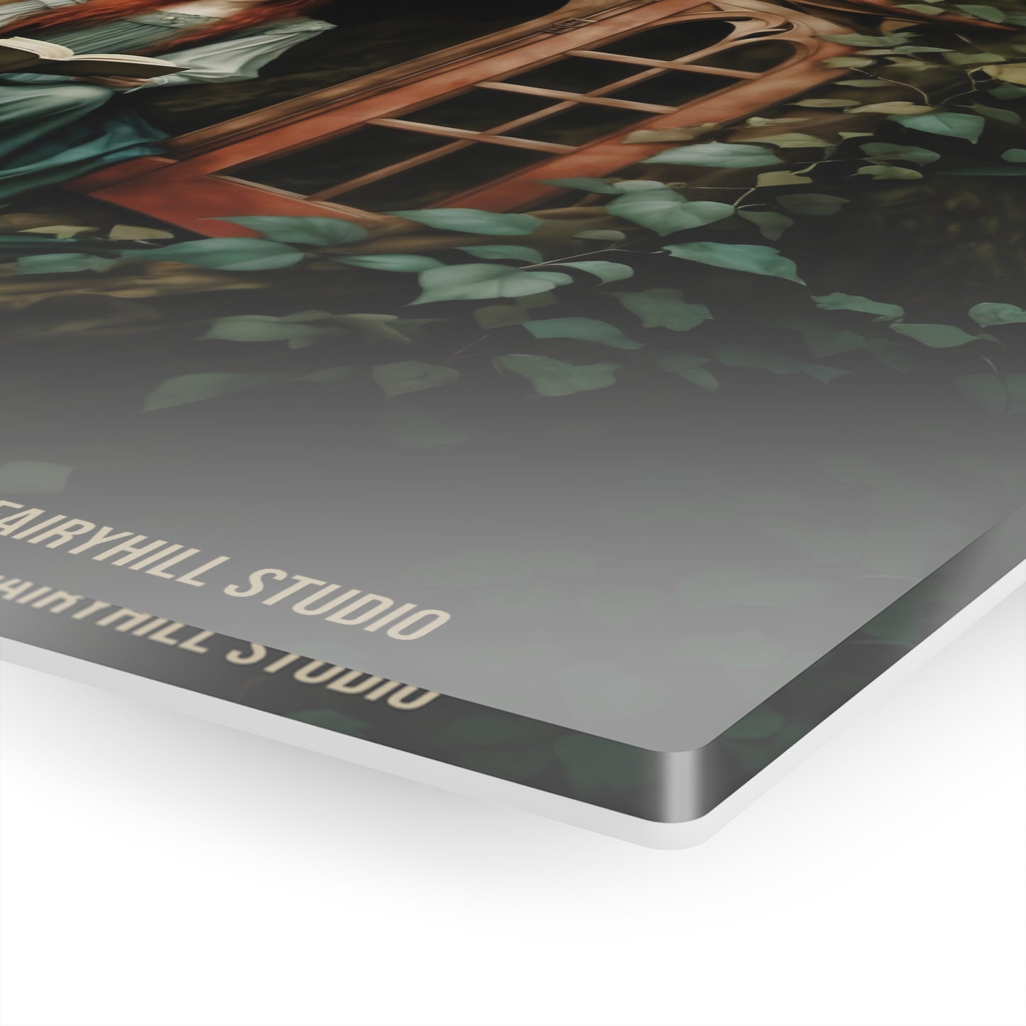 Art Acrylic Prints -The Elf Princess and Tree house