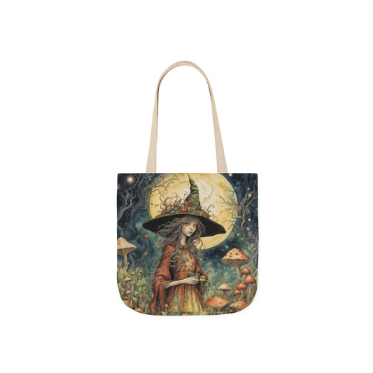 Witch  -Inspired Canvas Tote Bag - Perfect for Beach Days, Eco-Friendly Shopping, and Summer Fun!